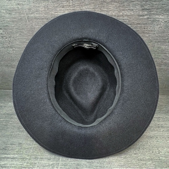 Peruvian Connection Women’s Western Hat Black Fur Felt EUC - Picture 7 of 9